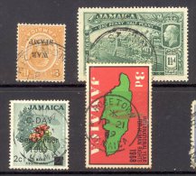JAMAICA, Postmarks ´RICHMOND, ST ANN´S BAY, Liguanea, ROSE TOWN´ - Jamaïque (...-1961)