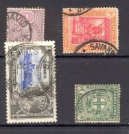 JAMAICA, Postmarks ´SAINT DAVID, SAVANNA-LA-MAR, PORT ANTONIO, ST. ANN'S BAY´ - Jamaica (...-1961)