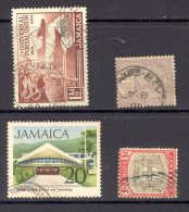 JAMAICA, Postmarks ´SILOAH, ST. ANN'S BAY, TORRINGTON, SPANISH TOWN´ - Jamaïque (...-1961)