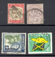 JAMAICA, Postmarks ´FALMOUTH , ANNOTTO BAY, MONTEGO BAY, PORT ANTONIO´ - Jamaïque (...-1961)