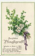 =DE AK  PFINGSTEN  FELDPOST 1917 MARGARITEN - Pentecostés