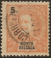 Ponta Delgada – 1897 King Carlos 5 Réis - Ponta Delgada