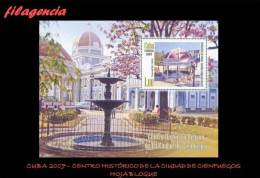 AMERICA. CUBA MINT. 2007 HOMENAJE A LA CIUDAD DE CIENFUEGOS. HOJA BLOQUE - Unused Stamps