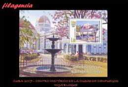 AMERICA. CUBA MINT. 2007 HOMENAJE A LA CIUDAD DE CIENFUEGOS. HOJA BLOQUE - Nuovi