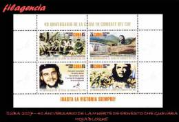 AMERICA. CUBA MINT. 2007 40 ANIVERSARIO DE LA MUERTE DE ERNESTO CHE GUEVARA. HOJA BLOQUE - Unused Stamps