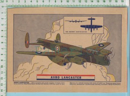 1942 Bombardier ( Avro Lancaster And Plan For Aircraft Identification ) 2 Scan - Aviación