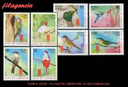 AMERICA. CUBA MINT. 2008 ALAS DE LIBERTAD. AVES CUBANAS. PRIMERA SERIE - Unused Stamps