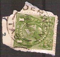 TASMANIA - 1937 Postmark CDS On 1d Green King George V - DERWENT - Used Stamps