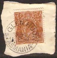 TASMANIA - 1936 Postmark CDS On 5d Brown King George V - GLEN HUON - Usados