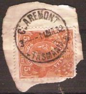 TASMANIA - 1932 Postmark CDS On 5d Brown King George V - CLAREMONT - Usati