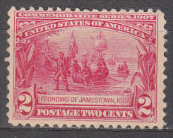 United States   Scott No.  329  Mnh   Year  1907 - Ongebruikt