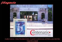 AMERICA. CUBA MINT. 2013 CENTENARIO DEL MUSEO NACIONAL DE BELLAS ARTES. HOJA BLOQUE - Nuovi