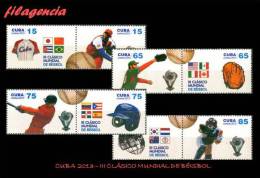 AMERICA. CUBA MINT. 2013 III CLÁSICO MUNDIAL DE BÉISBOL - Neufs