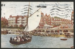 WESTCLIFF-ON-SEA Boating Beach Essex Southend 1924 - Southend, Westcliff & Leigh