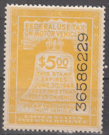 United States    Scott No.  RV18   Used  Year  1943 - Usados