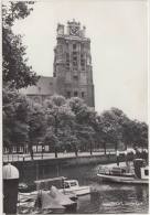 Dordrecht - Grote Kerk Vanaf Het Water, Boot/Schip, Meerpaal - 1968 - Holland/Nederland - Dordrecht