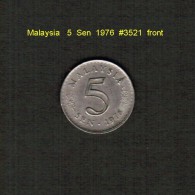 MALAYSIA    5  SEN  1976  (KM # 2) - Maleisië