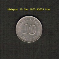 MALAYSIA    10  SEN  1973  (KM # 3) - Malaysia