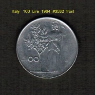 ITALY    100  LIRE  1964  (KM # 96) - 100 Lire
