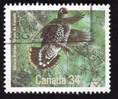 Canada  1986  -   YT  958  -  Tetras-   Oblitéré  - Cote 1.50e - Used Stamps