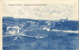 Cp BELGIQUE LUXEMBOURG HABAY LA NEUVE Panorama Pris Des Champs Gilot ( Bleu ) Habitation église - Habay