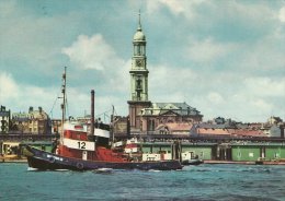 Tugboat  Port Of     Hamburg   Germany  # 03019 - Remorqueurs