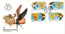 Ciskei - 1984 Migratory Birds FDC (**) # SG 60-63 - Rondini