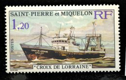 St Pierre Et Miquelon*  N° 453 - Bataeu De La Grande Pêche. - Unused Stamps