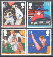 Great Britain 1991 Mi 1341-1344 MNH(**). - Unused Stamps