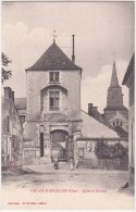 Les Aix D'Angillon (Cher) église Et Donjon - Les Aix-d'Angillon