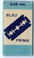 RAZOR BLADE RASIERKLINGE BLUE PRIMA 0,08 M/m - Rasierklingen