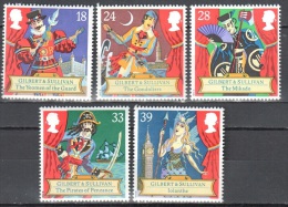 Great Britain 1992 Mi 1409-1413 MNH(**). - Nuovi