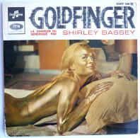 Disque Vinyle 45T JAMES BOND 007 - GOLDFINGER - SHIRLEY BASSEY - COLUMBIA - EMI - Soundtracks, Film Music