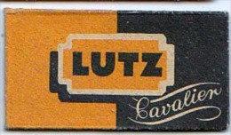 RAZOR BLADE RASIERKLINGE LUTZ CAVALIER 0,o6 M/m - Lamette Da Barba