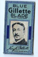 RAZOR BLADE RASIERKLINGE GILETTE BLUE  BLADE - Razor Blades