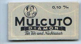 RAZOR BLADE RASIERKLINGE MULCUTO DIAMON 0.10 M/m - Lamette Da Barba
