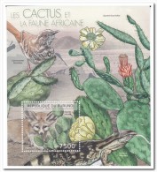 Burundi 2013 Postfris MNH, Cacti, Animals - Neufs