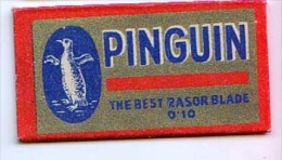 RAZOR BLADE RASIERKLINGE PINGUIN  THE BEST RASOR BLADE 0,10 M/m - Rasierklingen