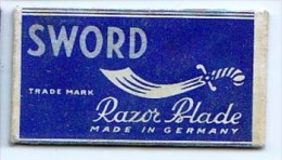 RAZOR BLADE RASIERKLINGE SWORD RAZOR BLADE MADE IN GERMANY - Hojas De Afeitar