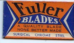 RAZOR BLADE RASIERKLINGE FULLER BLADES - Hojas De Afeitar