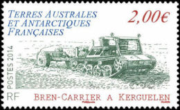 T.A.A.F. // F.S.A.T. 2014 - Bren Carrier A Kerguelen - 1v Neufs // Mnh - Unused Stamps