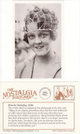 Postcard British Athlete BLANCHE MAHAFFEY 1920's Nostalgia Elastic Hair Cover Repro - Leichtathletik