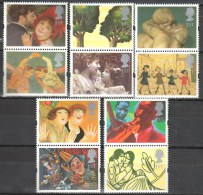 Great Britain 1995 Mi 1554-1563 MNH(**). - Ongebruikt