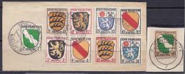 Germany1946: Michel1-10used Cat.Value 75Euros($100) - Other & Unclassified