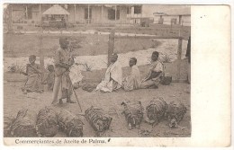 Ethnique - Ethnic - Indigène - Native - Comerciantes De Azeite De Palma - Moçamedes - Moçambique - Ohne Zuordnung