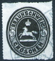 Braunschweig 1867 Auf 1/3 Groschen Schwarz Nr. 17 - Pracht - Braunschweig