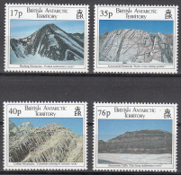 Br. Antartic Terr.   Scott No. 231-34   Mnh    Year  1995 - Ongebruikt