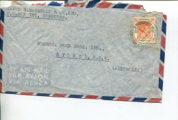 (200) Commercial Cover Posted Hong Kong To Australia -1946 - - Storia Postale