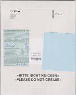 Austria Österreich 2012 Envelope Port Payé With Customs Declaration - Errors & Oddities