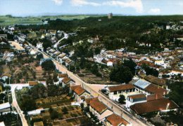 54-EN AVION AU DESSUS DE...BRIEY...LES HAUTS DE BRIEY.....CPSM GRAND FORMAT - Briey